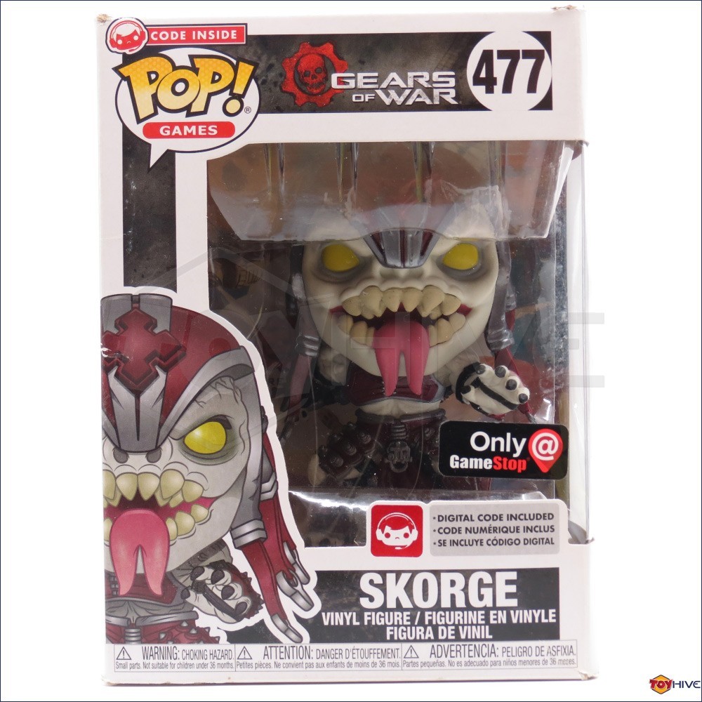 Funko Pop! Vinyl Figure Gears Of War - Skorge #477 Gamestop Exclusive - Worn Box