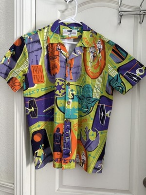 RARE Star Wars Shag Geeki Tiki Aloha Shirt Men s Medium