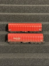 Liliput Spur N Coil-Transportwagen der DB AG Sahimms-u L265795 + L265780