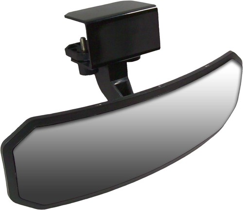 Economy 2.5" x 8" Black Convex Marine Mirror - Maximum Visibility on Water - Foto 5 di 6