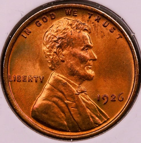 1926-P Lincoln Cent Choice BU+ Red ***RARE ORIGINAL RED CENT ***