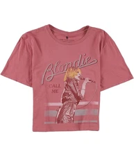 Junk Food Womens Blondie Graphic T-Shirt, pink, S