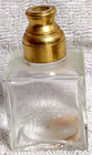 Vint 24kt Gold Plated Globe Ormolu Filigree Cherub Double Perfume Bottle Set — photo 8