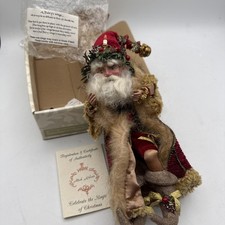 Vintage Mark Roberts Fairy Limited Edition Father Christmas 9.5” Santa with Box