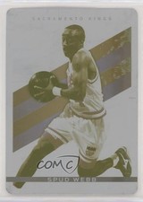 2008-09 Topps Signature Printing Plate Yellow 1/1 Spud Webb #TS-SWE n4h