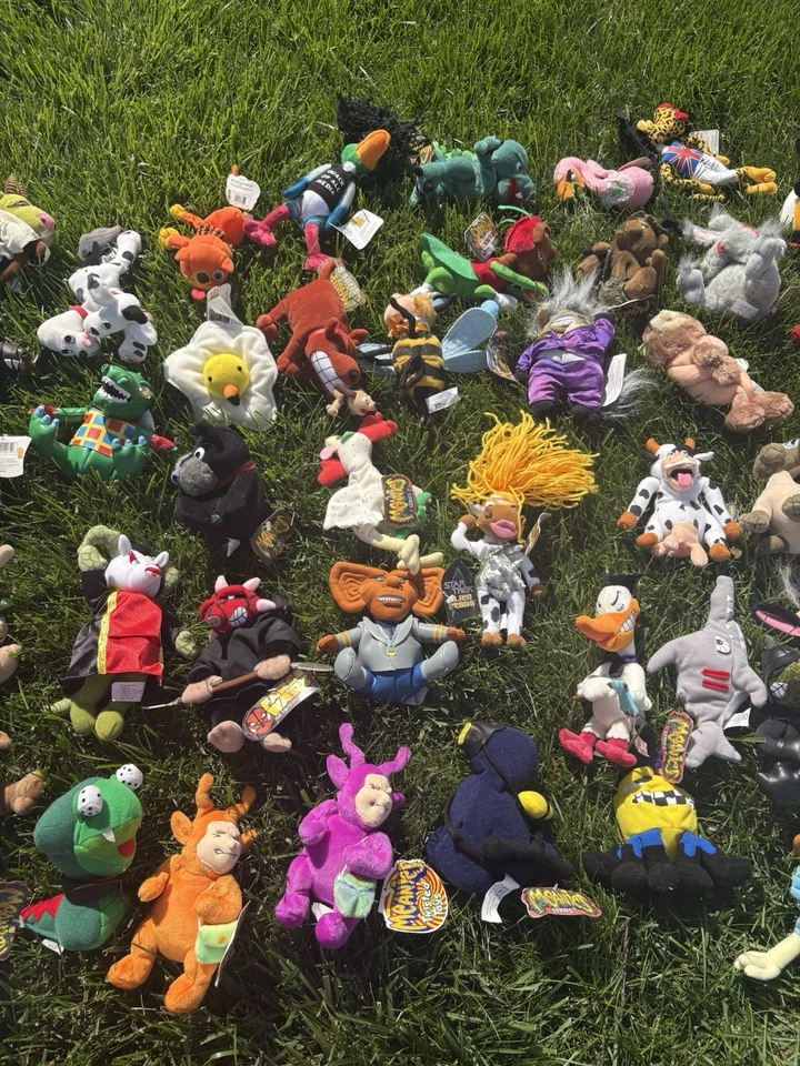 复古 MEANIES BEANIES 系列星际迷航 FARCE WAR PLUSH - 批量 51 件 - 带标签 — 第 3/4 张图片