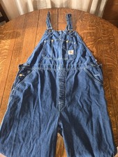 Vintage Carhartt Denim Overalls 40X32 USA