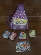 Vintage Y2K Powerpuff Girls Mini Backpack With Stickers