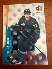 UPPERDECK 2021-22 WILLIAM EKLUND ROOKIE HOLOGR-FX HOCKEY CARD HG-10. rookie card picture