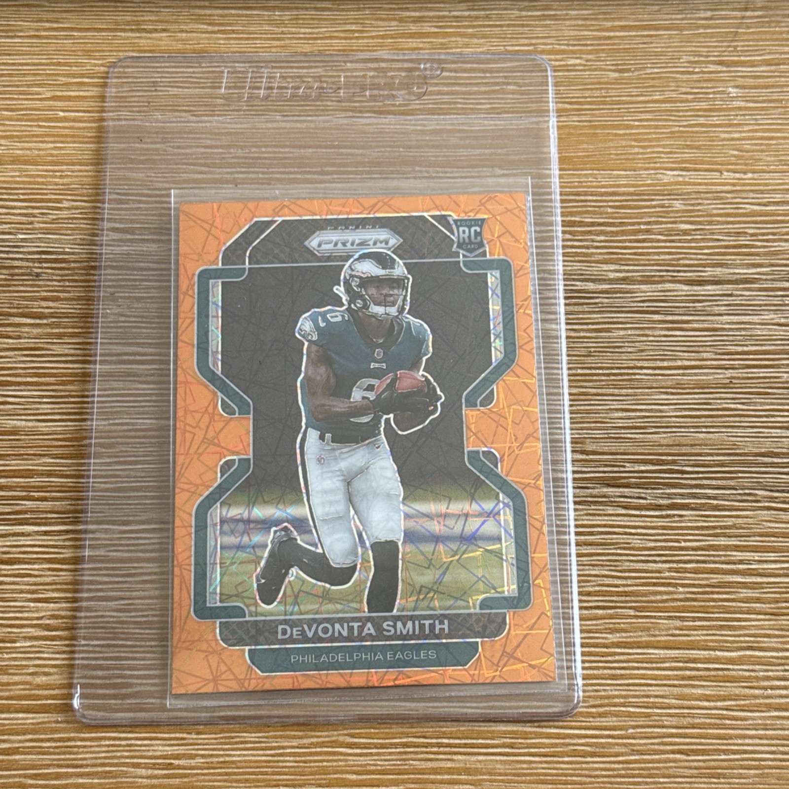 2021 Panini Prizm - Rookie Devonta Smith #335 Orange Prizm /249 (RC)