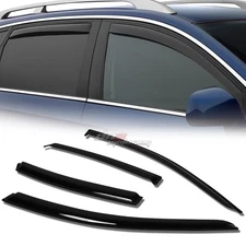 FOR 13-17 ALTIMA SEDAN SMOKE TINT WINDOW VISOR SHADE/VENT WIND/RAIN DEFLECTOR