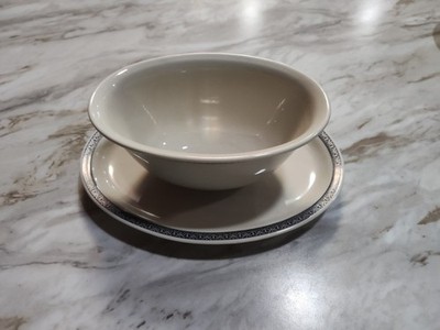 Hutschenreuther Gravy/Sauce Boat Blue & Gray LHS Bavaria Germany Turvel