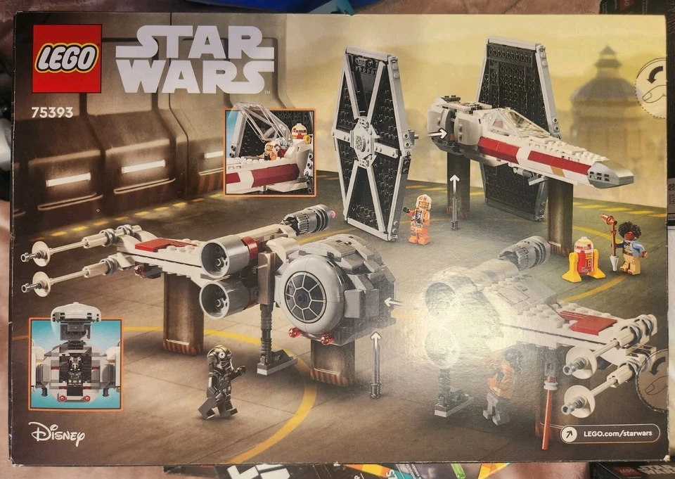 LEGO 75393 Star Wars TIE Fighter & X-Wing Mash-up Brand New Ready 2 Ship - Image 4 of 4