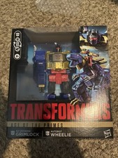Transformers Age of the Primes G2 Universe Grimlock & Wheelie Leader Classic