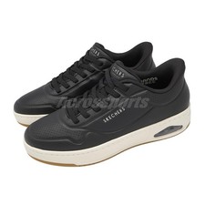 Skechers Uno CTL-Laying Low Slip-Ins Black White Men Casual Shoes 183156-BLK