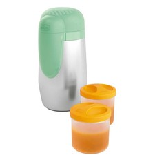 Stainless Steel Thermal Dish Holder With Two Containers, Food Container