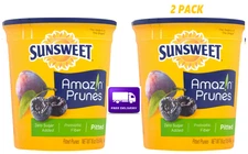 Sunsweet Amazin Prunes, Pitted, 16 Oz (2 Pack)
