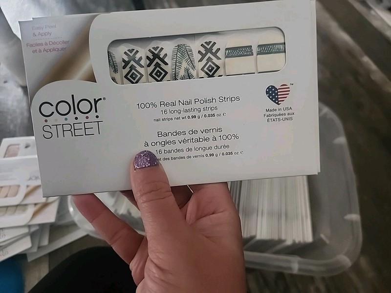 Nail Polish Strips color street costa Rica escape
