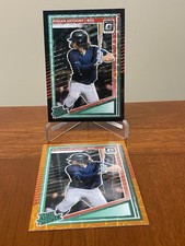 2025 Donruss Optics Roman Anthony Rated Prospect Orange Velocity Black Circles