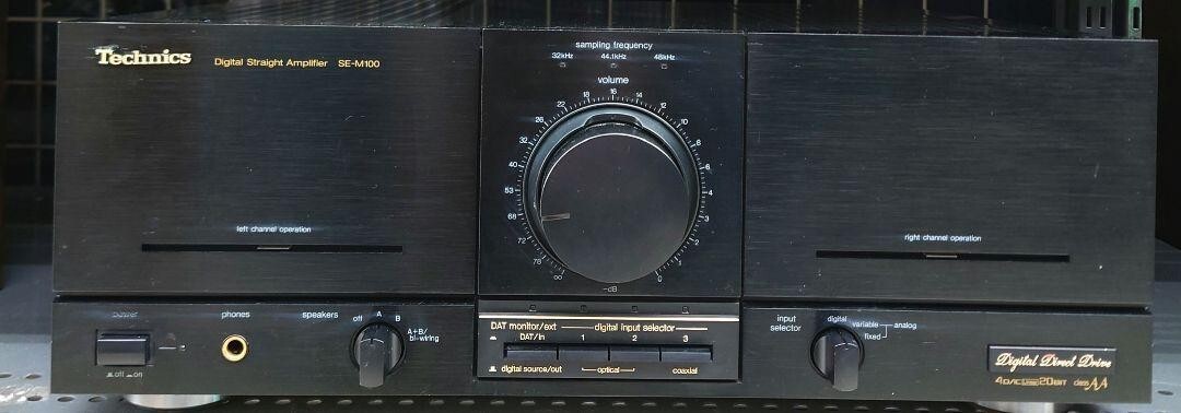 ★Technics　SE-M100デジタルストレートアンプ Technics/Panasonic SE-M100の仕様 テクニクス/パナソニック