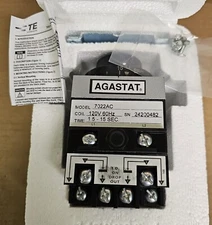 Agastat 7022AC Timing Relay 1.5-15 Seconds 120V 60HZ