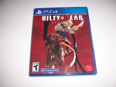 Replacement Authentic Box Case Sony PlayStation 4 PS4 for Guilty Gear Strive