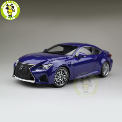 1/18 Toyota Lexus RC F RCF Blue Diecast Model Cars Toys