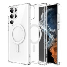 Mag Safe Magnetic Case, Glass Screen Protector For Samsung Galaxy S22 Ultra/Plus