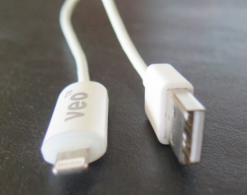 Veo USB Data Cable - White 1m - Photo 5/5