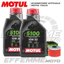 Tagliando HONDA CBR 300 R 2014 2015 2016 2017 (2 MOTUL 5100 10W30 + Filtro olio)