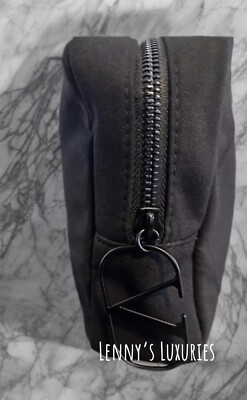 バッグ valentino v-logo handle pouch Valentino Unisex V Logo Big Black Pouch Toiletry Bag Clutch