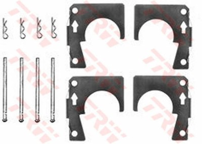 Brake Pad Fitting Kit fits BMW M3 E46 3.2 Front 00 to 07 B/&B Quality Replacement