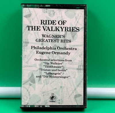 1984 Cassette CBS Ride of the Valkyries Wagners Greatest Hits Philadelphia