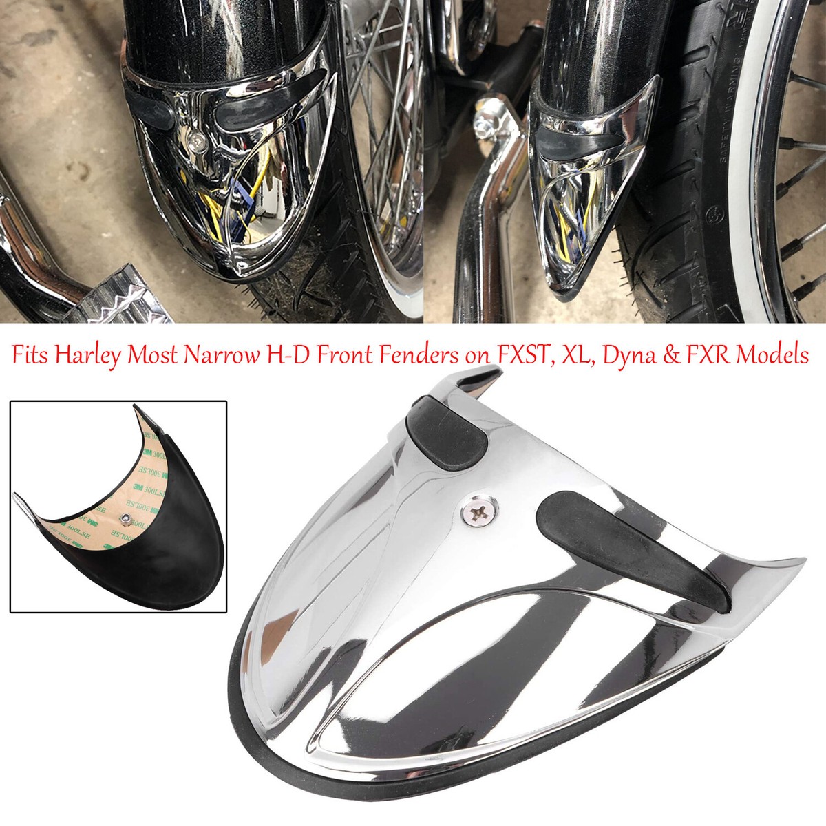 For Harley Sportster XL 883 1200 1000 Front Fender Extension