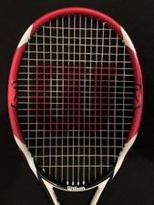 Wilson K Factor K Bold Karophite Black 4-1/4 Tennis Racket Very Nice Condition