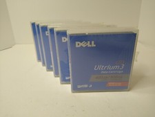 Lot Of 6 - Dell LTO-3 400GB/800GB 0HC591 Ultrium 3 Tape Cartridges - New Sealed