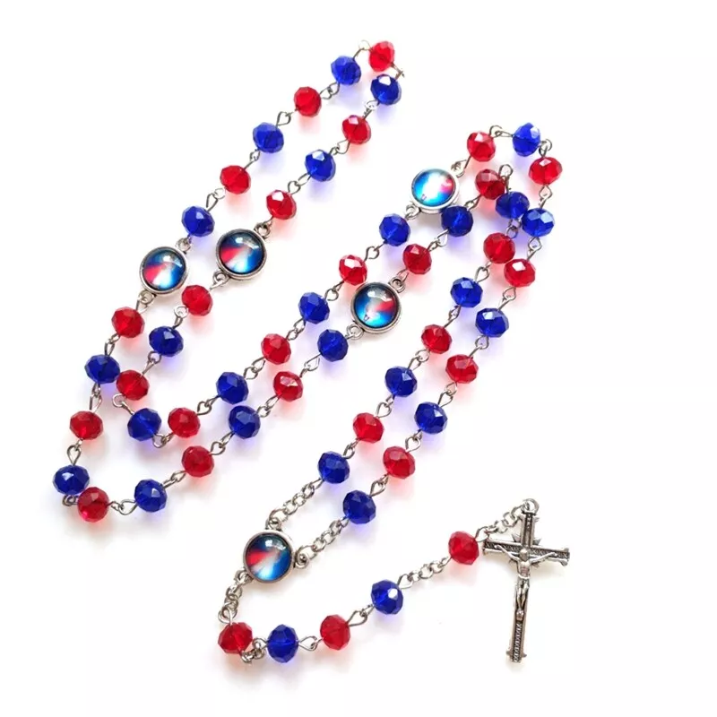 Crystal 2024 rosary necklace