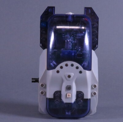 LEGO  TECHNIC Spybotics 3808 Motor Modul ohne Batteriedeckel transparent violett