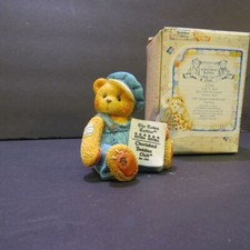 Vintage Enesco Cherished Teddies Cub E Bear Figurine CT001 1995 NIB