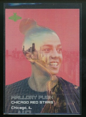 2022 Parkside NSWL Cityscapes Insert MALLORY PUGH SWANSON OLYMPICS WORLD CUP #C3