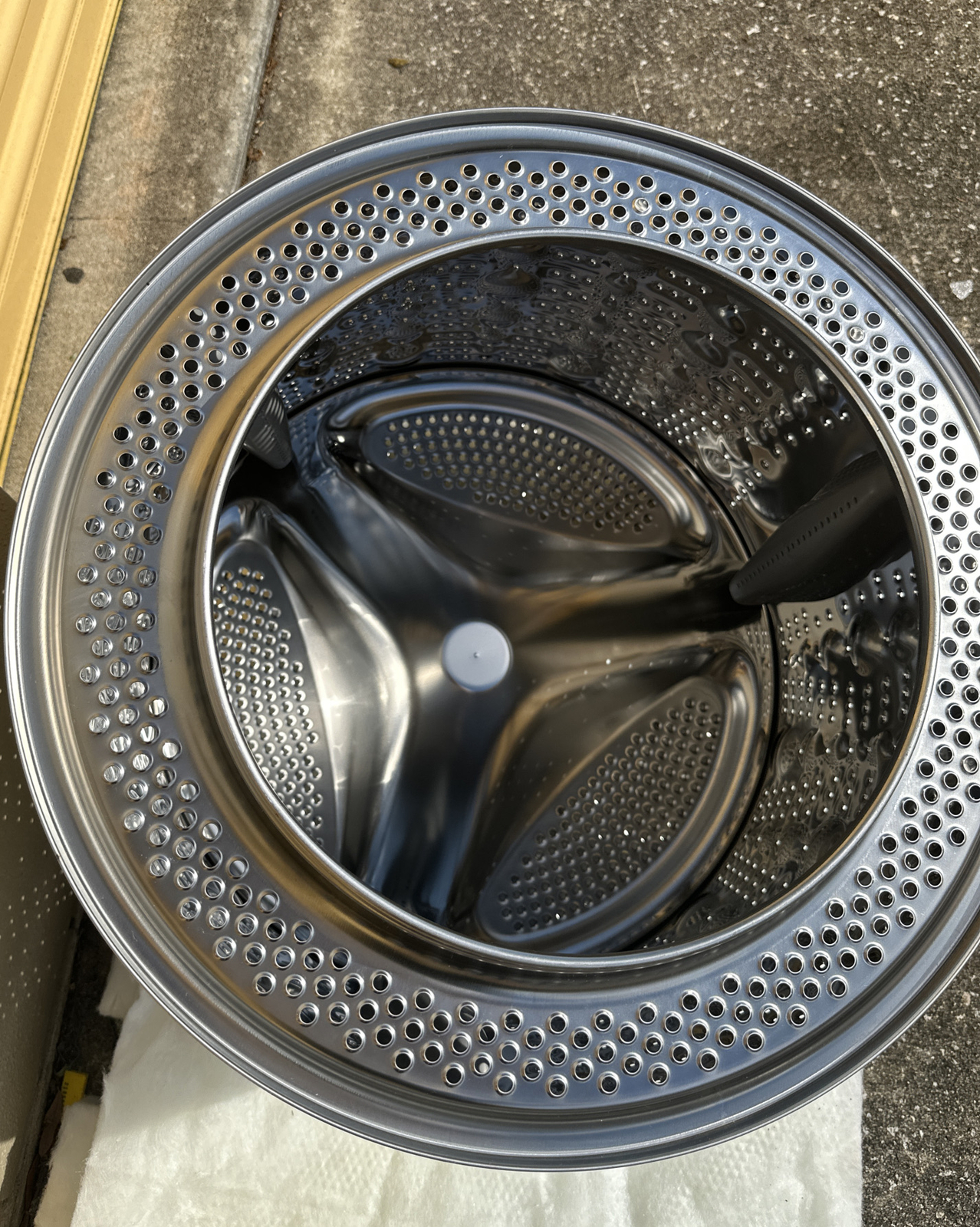 LG Washing Machine Inner Drum with Spider Drum Shaft AJQ33694820