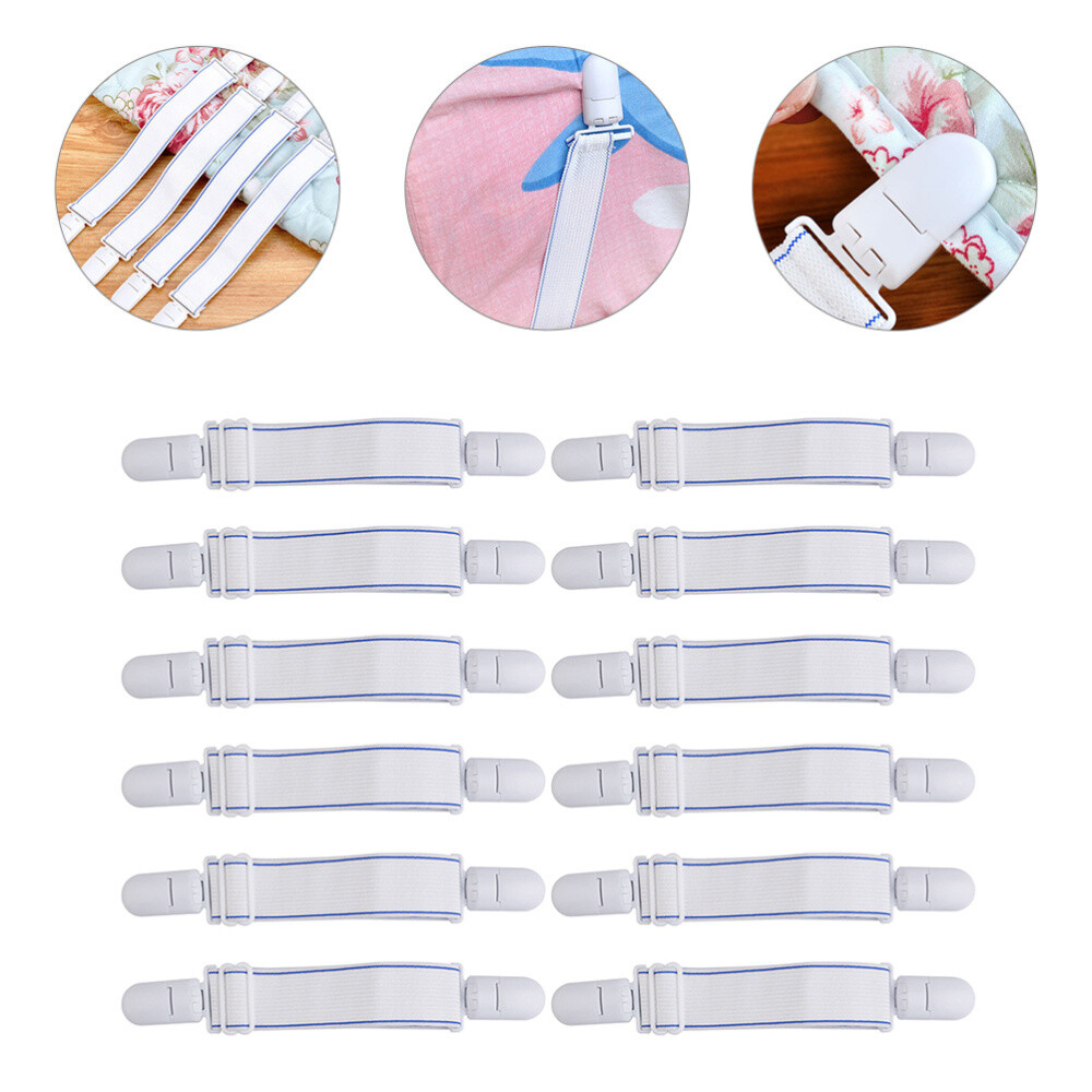 12pcs Bed Sheet Holder Straps Fitted Sheet Straps Bed Sheet Straps eBay