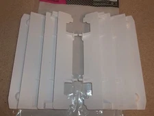 White Yamaha Radiator Guards Grill YZ125 YZ250 YZ 125 250 02-21 250F WR250F WR