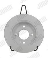 Jurid Bremsscheiben Hinterachse FüR Hyundai I10 BA IA 1.0 LPG 1.2 Mpi