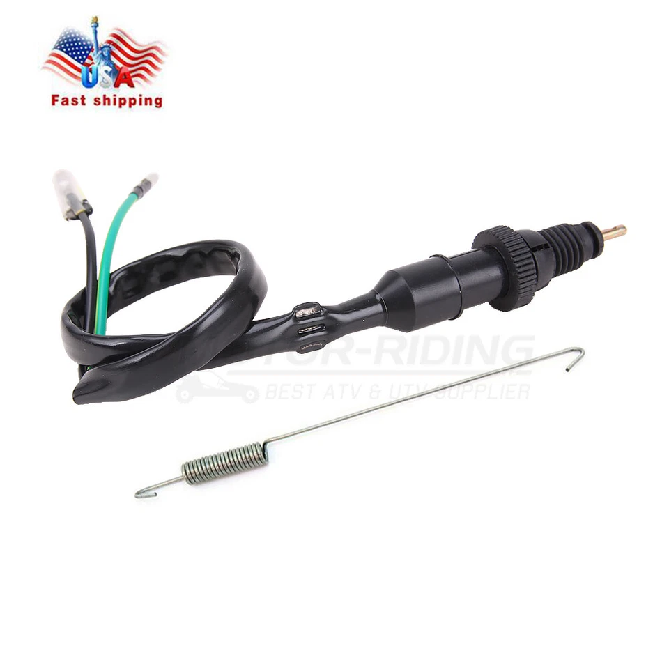 Interruptor universal de luz de freio traseiro de motocicleta com mola para Honda Yamaha - Imagem 3 de 4
