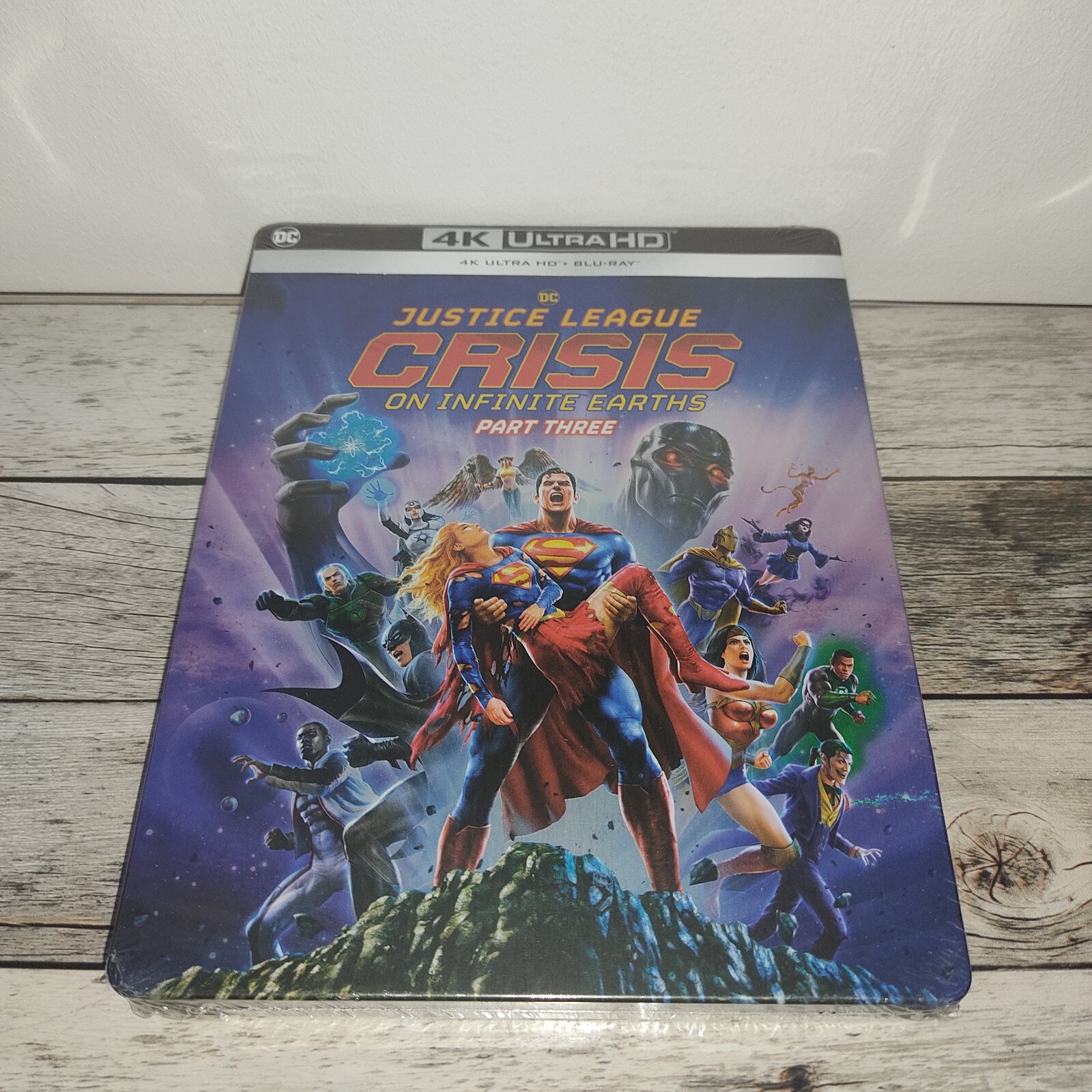 Justice League: Crisi Su Terre Infinite - Parte Tre 4K STEELBOOK [4K + Blu...