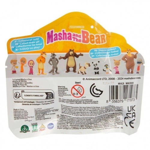 MASHA Y EL OSO BOLSA CIEGA 2' FIGURA DE ACCIÓN 12 PARA COLECCIONAR JUGUETE GIOCHI PREZIOSI - Imagen 2 de 18