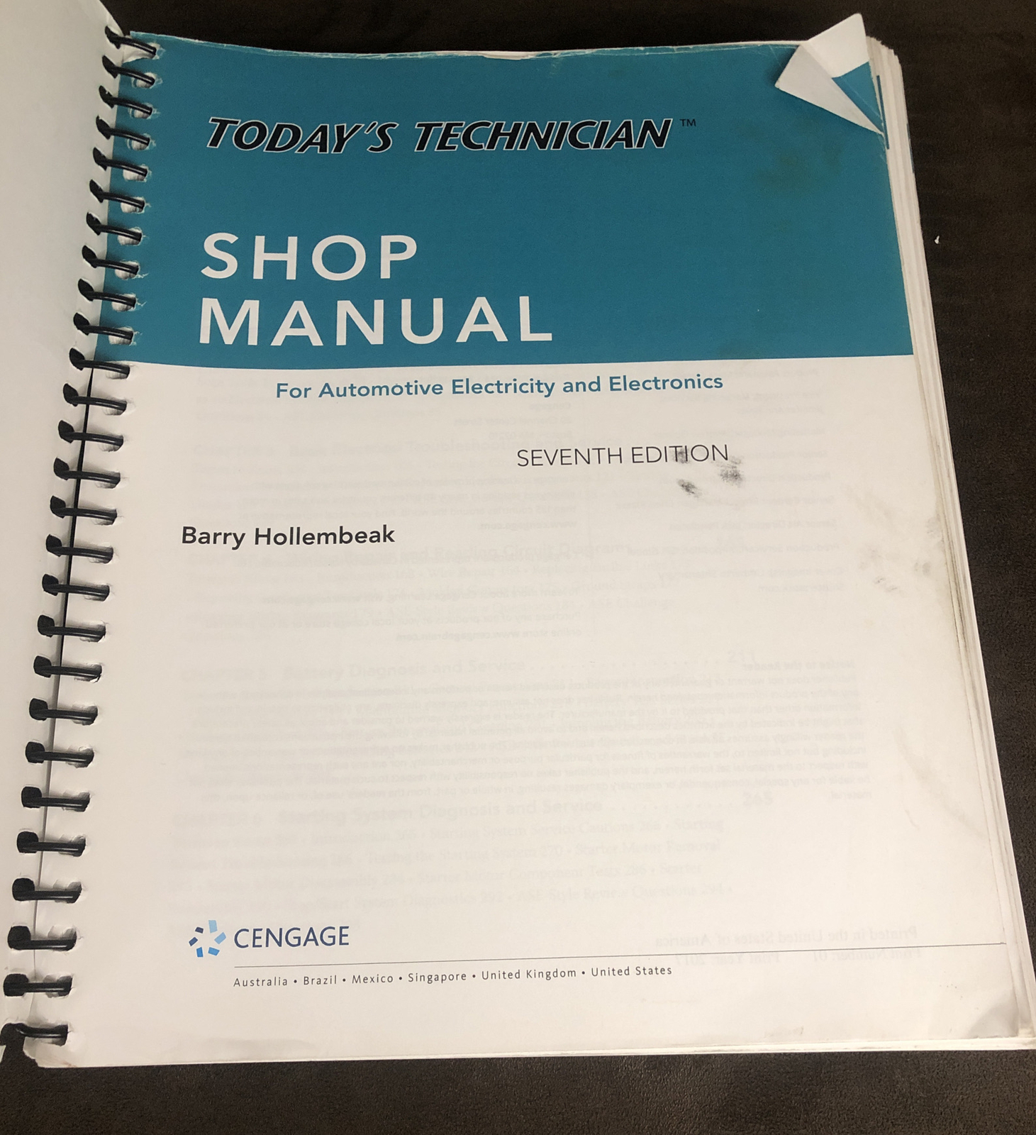 Automotive Electricity And Electronics Barry Hollembeak Pdf at Amy Beck