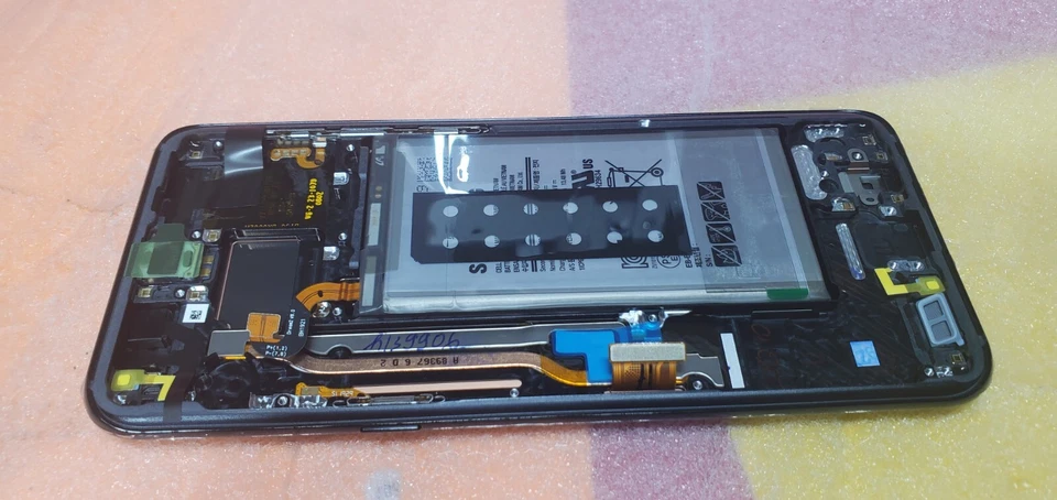 SAMSUNG GALAXY S8 ПЛЮС СТЕКЛО/LCD НАБОР С АККУМУЛЯТОРОМ ЧЕРНЫЙ GH82-14005A НОВЫЙ. - Изображение 4 из 4