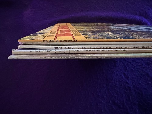 5x LOT 4Lb BRAD BRALEY The Best of / Sabbath Melodies / In The Warmth + MORE 5LP - Imagen 7 de 8